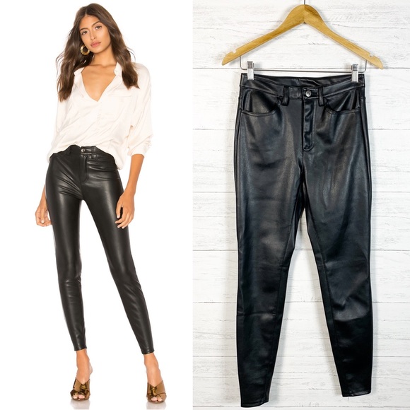 Free People Pants - Free People • Vegan High Rise Long and Lean Pant